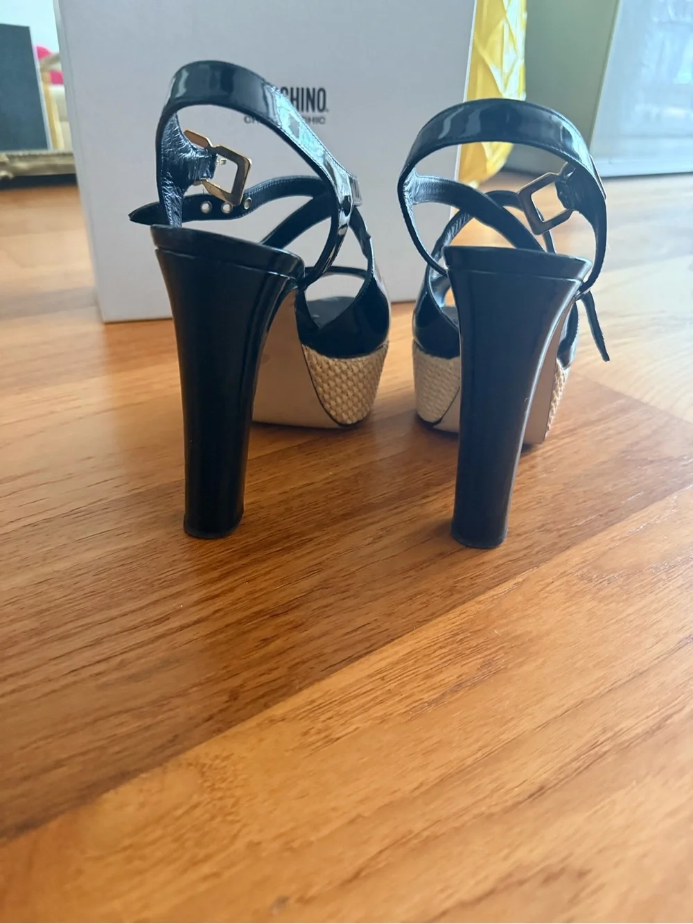 Moschino Cheap and Chic Vivian platform sandals
